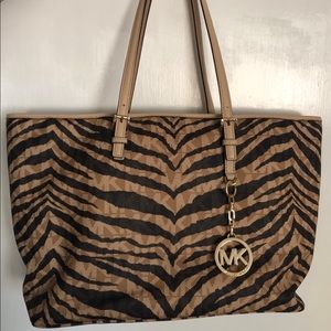 NWOT LSU Michael Kors Large Jet Set Tote